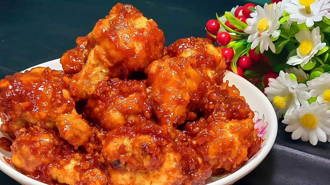 Gà Sốt Cay Ngọt